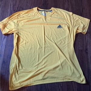Adidas Men's Bright Yellow Tee
